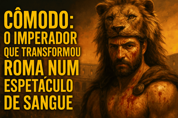 O Gladiador do Trono: Como Cômmodo Transformou Roma em um Espetáculo de Sangue