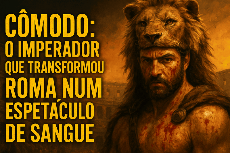 O Gladiador do Trono: Como Cômmodo Transformou Roma em um Espetáculo de Sangue