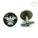 Abotoaduras SPQR – Um Símbolo de Poder no Detalhe Mais Sofisticado