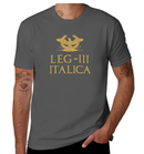 Camiseta Masculina Legio III – Design Autêntico da Roma Antiga