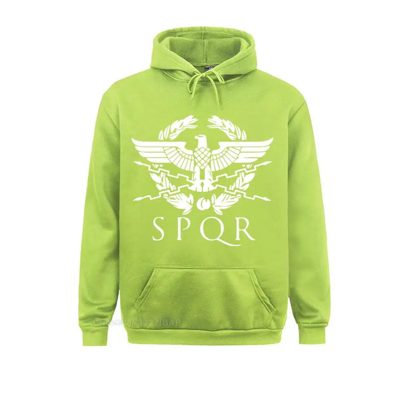 Hoodie masculino spqr gladiador romano imperial golden eagle esportiva harajuku swea harajuku hoodies casuais topos jackeswea