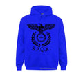 Moletom com capuz spqr gladiador romano imperial golden eagle 2021 inverno moletom masculino casual capuz curto harajuku sweats