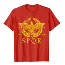 Camiseta SPQR Roma Antiga – Design Autêntico e Confortável