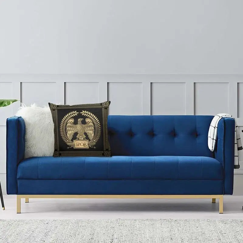 Capa de Almofada SPQR – O Luxo do Império em Cada Detalhe Decorativo
