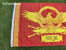 Bandeira SPQR Roma Antiga 150x90cm – Honre o Legado que Mudou o Mundo