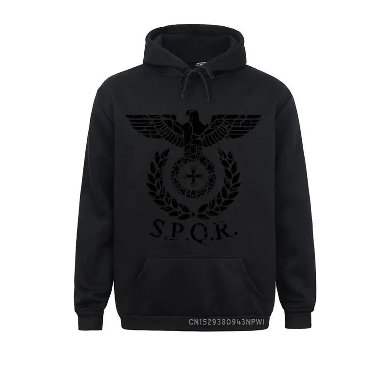 Moletom SPQR Gladiador Romano – Conforto e Estilo Histórico