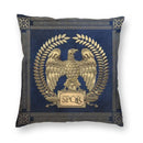 Capa de Almofada SPQR – O Luxo do Império em Cada Detalhe Decorativo
