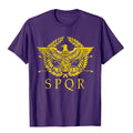 Camiseta SPQR Roma Antiga – Design Autêntico e Confortável