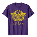 Camiseta SPQR Roma Antiga – Design Autêntico e Confortável