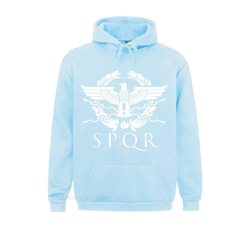 Hoodie masculino spqr gladiador romano imperial golden eagle esportiva harajuku swea harajuku hoodies casuais topos jackeswea