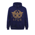 SPQR-RoMan Empire Standard Escudo Sweatshirt, Custom Picture, Man's Retro, Frete Grátis, Tamanho EUA, Tamanho Grande, Crewneck