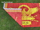 Bandeira SPQR Roma Antiga 150x90cm – Honre o Legado que Mudou o Mundo