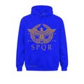 SPQR-RoMan Empire Standard Escudo Sweatshirt, Custom Picture, Man's Retro, Frete Grátis, Tamanho EUA, Tamanho Grande, Crewneck