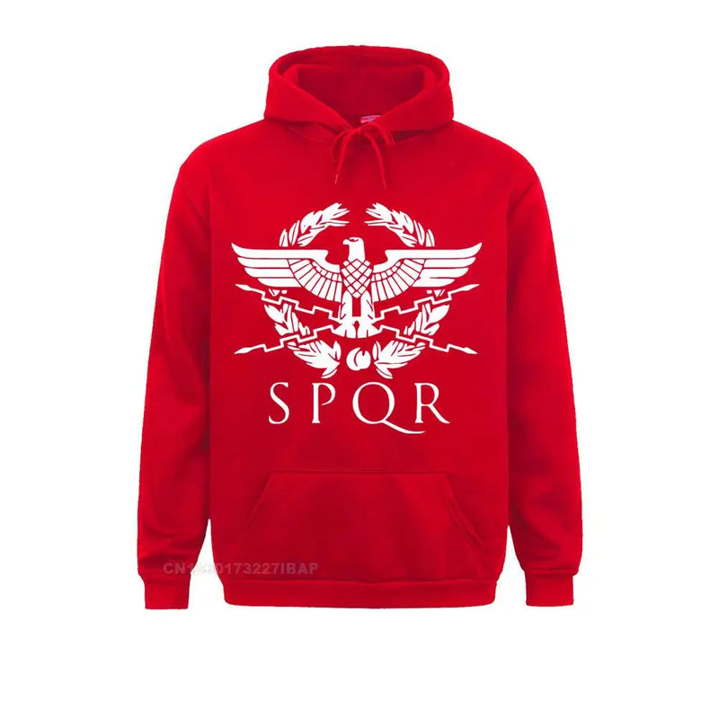 Hoodie masculino spqr gladiador romano imperial golden eagle esportiva harajuku swea harajuku hoodies casuais topos jackeswea