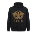 SPQR-RoMan Empire Standard Escudo Sweatshirt, Custom Picture, Man's Retro, Frete Grátis, Tamanho EUA, Tamanho Grande, Crewneck