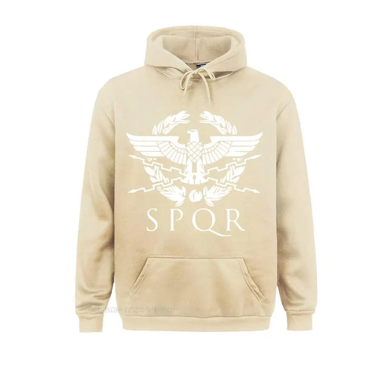 Hoodie masculino spqr gladiador romano imperial golden eagle esportiva harajuku swea harajuku hoodies casuais topos jackeswea