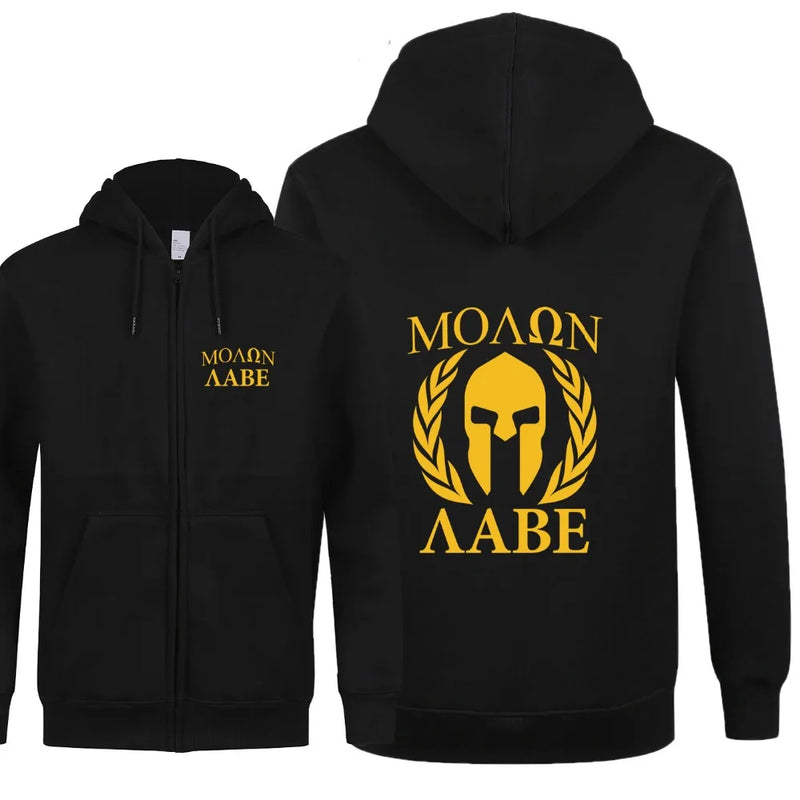 Moletom Masculino Molon Labe – Estilo Espartano Autêntico