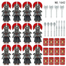 Mini Figuras Romanas – Blocos de Construção Históricos