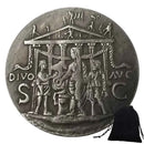 Moeda Comemorativa Roma Antiga – Um Fragmento do Legado Imortal