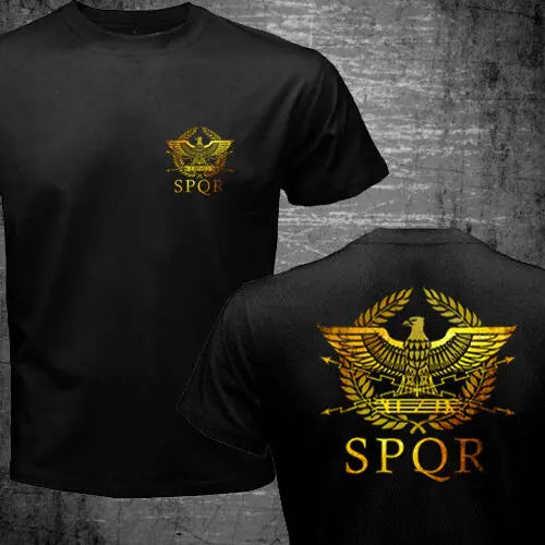 Camiseta SPQR Roma Antiga – Design Autêntico e Confortável