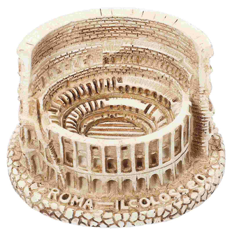 Ornamento Coliseu Romano – História Viva no Seu Aquário ou Lar