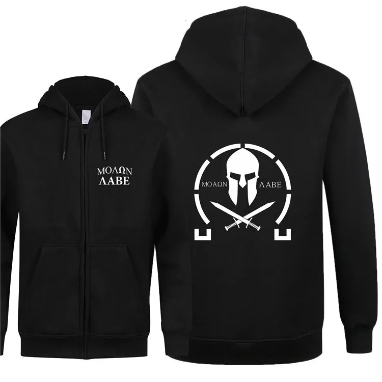 Moletom Masculino Molon Labe – Estilo Espartano Autêntico