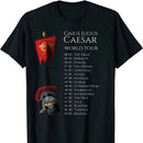 Camiseta SPQR Gaius Júlio César – Tour Mundial Roma Antiga