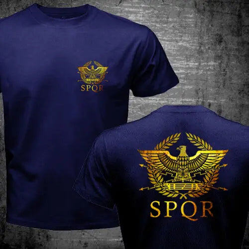 Camiseta SPQR Roma Antiga – Design Autêntico e Confortável