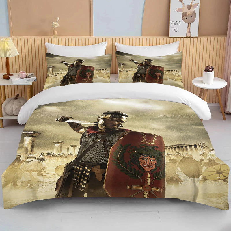 Conjunto de Cama Gladiador Roma Antiga – Viva Seus Sonhos em Uma Arena Histórica