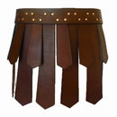 Antiga Legião Romana Gladiador Saia para Cinto de Batalha para Homens e Mulheres Steampunk Armadura de Couro PU, Medieval, Grego, LARP, Fantasia Cosplay com Borla
