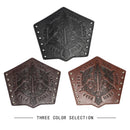 Braçadeiras Medievais em Couro Sintético – Kit com 2 Peças | Viking, LARP e Cosplay