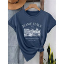 Camiseta Feminina Roma Antiga – Design Autêntico e Confortável