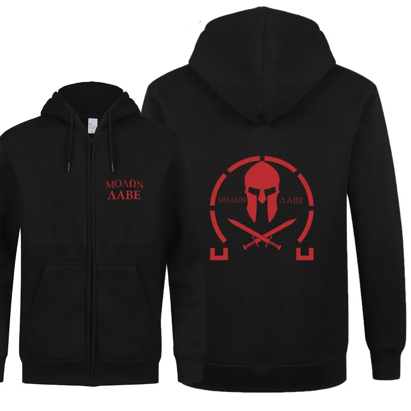 Moletom Masculino Molon Labe – Estilo Espartano Autêntico