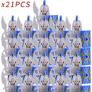 Idade medieval Castelo Blocos de Construção, Guerreiros espartanos, Cruzado Legião Romana, Infantaria Cavalaria, Figuras do Castelo, Brinquedos
