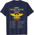Camiseta SPQR Júlio César – Design Histórico e Conforto