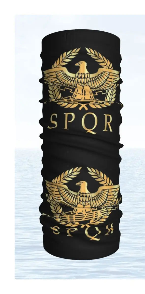 Bandana SPQR com Emblema Romano – Conforto e Estilo Histórico