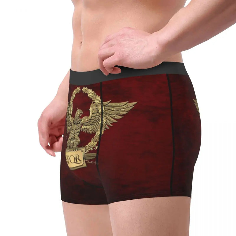 Boxer Masculino SPQR – Conforto e Estilo da Roma Antiga