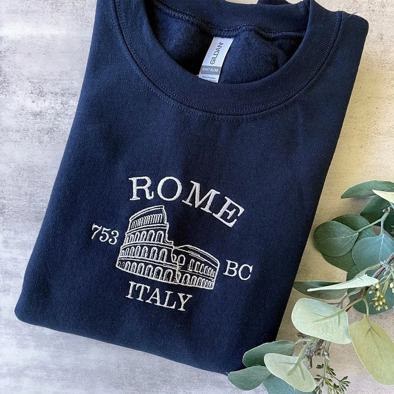 Pulôver Feminino Vintage Roma Antiga – Conforto e Estilo