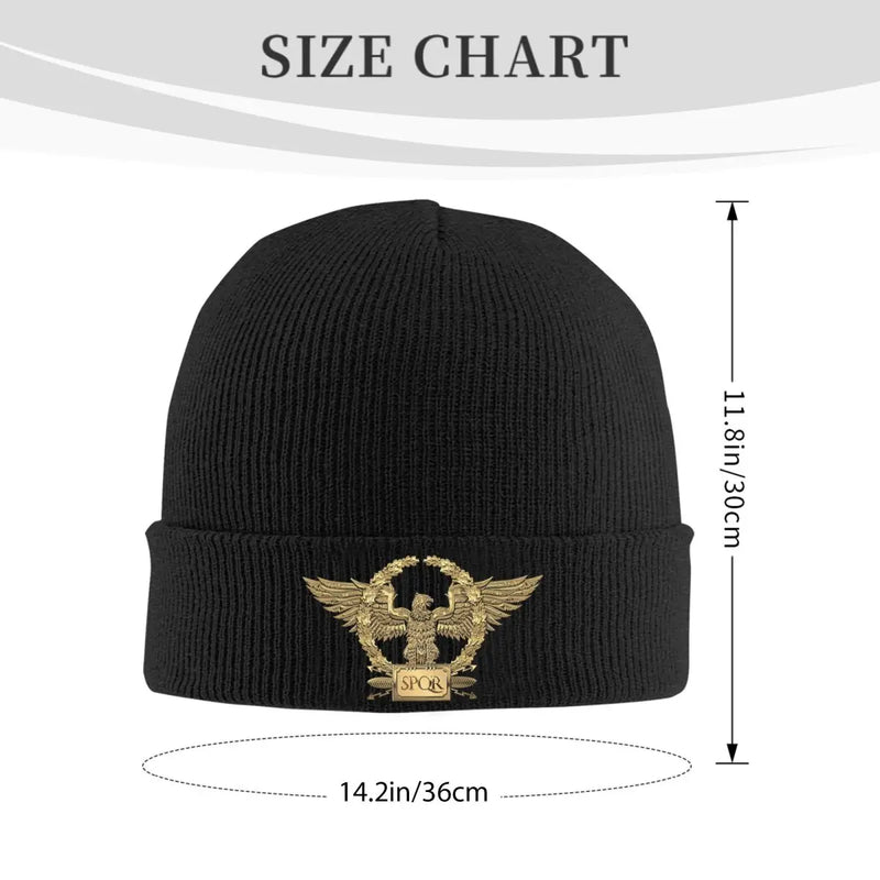 Gorro Unissex SPQR – Estilo Romano Autêntico e Conforto