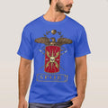 Camiseta Masculina SPQR – Design Autêntico da Roma Antiga