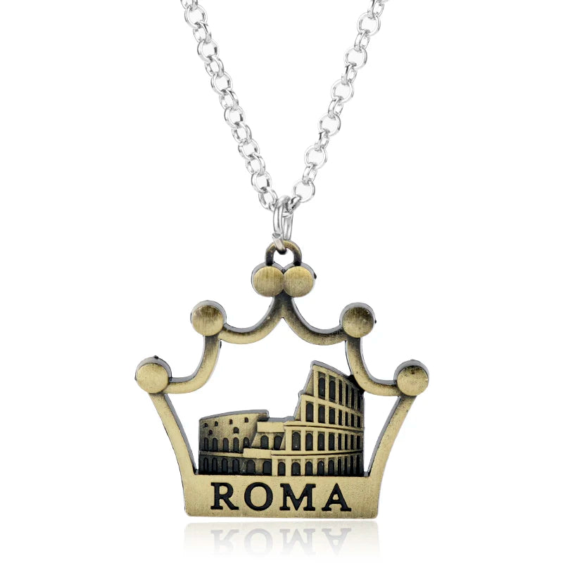Pingente Chaveiro Coliseu Romano – O Poder de Roma em Suas Mãos