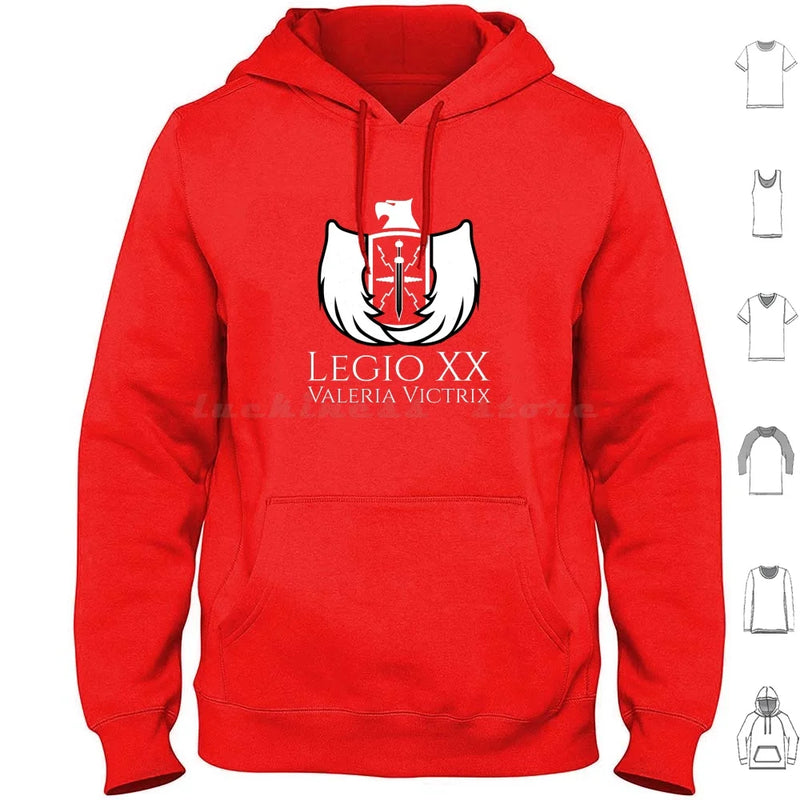 Moletom Legio XX Valeria Victrix – Estilo Romano Autêntico