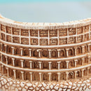 Mini Escultura Coliseu Roma Antiga em Resina – Um Monumento Histórico na Palma da Mão