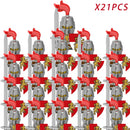 Blocos de Construção Legião Romana – Figuras Históricas para Montar e Reviver a Glória do Passado