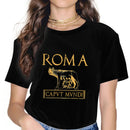 Camiseta Feminina Roma Caput Mundi – Estilo Autêntico