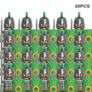 Blocos de Construção Legião Romana – Figuras Históricas para Montar e Reviver a Glória do Passado