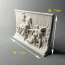 Relíquia Romana em Gesso – Decoração Histórica Autêntica