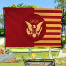 Bandeira SPQR Romana – A Alma do Império em Cada Detalhe