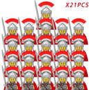 Blocos de Construção Legião Romana – Figuras Históricas para Montar e Reviver a Glória do Passado