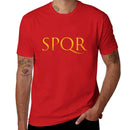Camiseta Masculina SPQR – Estilo Vintage Roma Antiga